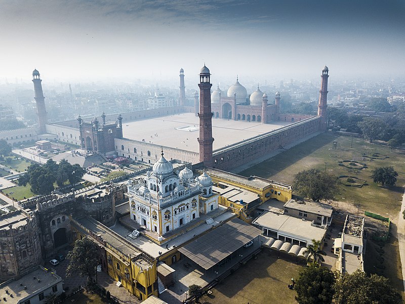Samadhi of Maharaja Ranjit Singh (now in Lahore, Pakistan) 